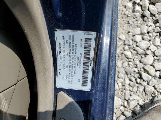 YV1VS27584F038294 - 2004 VOLVO S40 1.9T BLUE photo 12