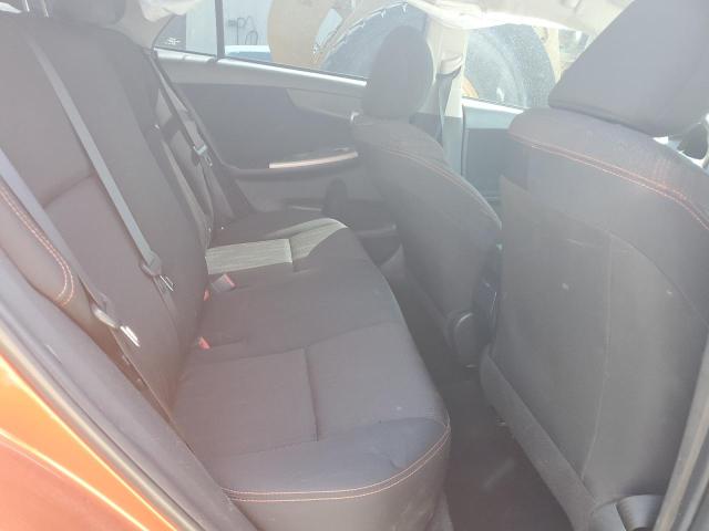 2T1BU4EE7DC066596 - 2013 TOYOTA COROLLA BASE ნარინჯისფერი ფოტო 10