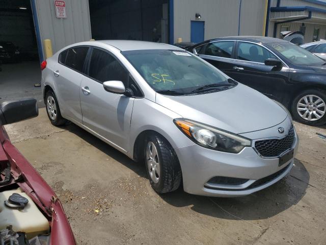 KNAFK4A6XF5351909 - 2015 KIA FORTE LX SILVER photo 4