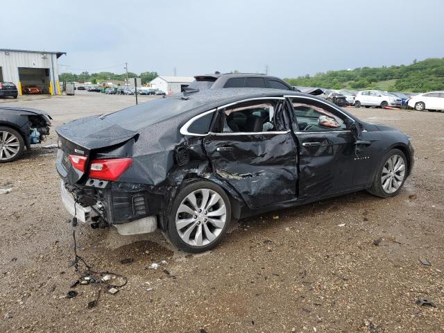 1G1ZE5SXXJF254211 - 2018 CHEVROLET MALIBU PREMIER BLACK photo 3