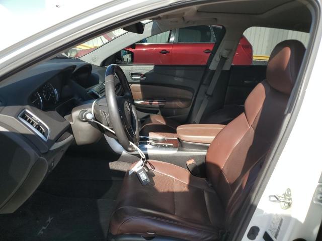 19UUB2F74FA022051 - 2015 ACURA TLX ADVANCE WHITE photo 7