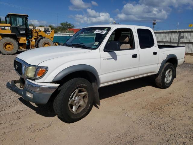 5TEGM92N52Z082911 - 2002 TOYOTA TACOMA DOUBLE CAB PRERUNNER WHITE photo 1