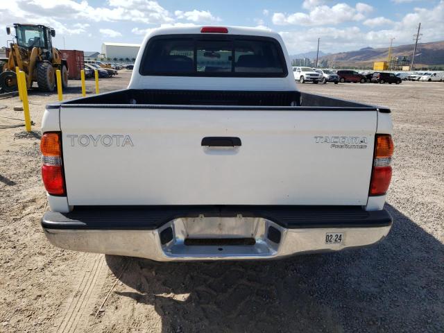 5TEGM92N52Z082911 - 2002 TOYOTA TACOMA DOUBLE CAB PRERUNNER WHITE photo 6