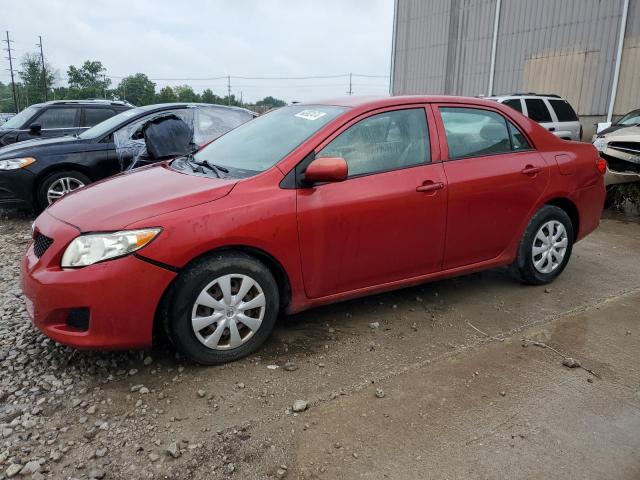 1NXBU4EE3AZ166012 - 2010 TOYOTA COROLLA BASE RED photo 1