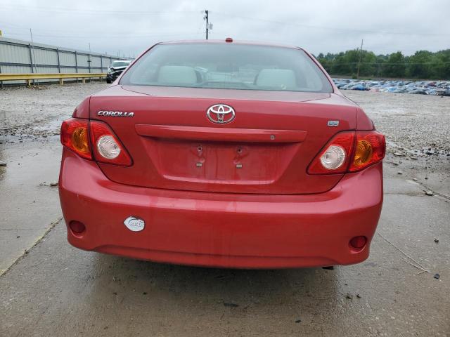 1NXBU4EE3AZ166012 - 2010 TOYOTA COROLLA BASE RED photo 6