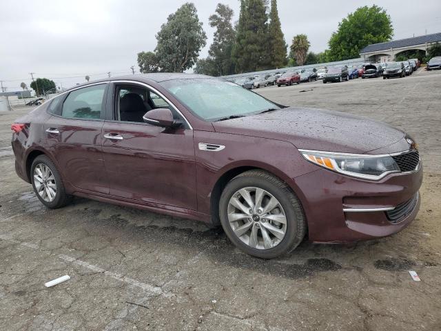 5XXGT4L35JG273745 - 2018 KIA OPTIMA LX BURGUNDY photo 4