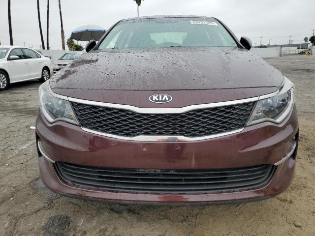 5XXGT4L35JG273745 - 2018 KIA OPTIMA LX BURGUNDY photo 5