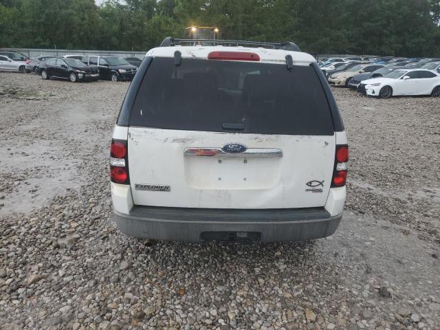 1FMEU63E86UB67952 - 2006 FORD EXPLORER XLT WHITE photo 6