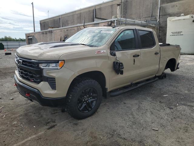 3GCUDFED7NG522597 - 2022 CHEVROLET SILVERADO K1500 LT TRAIL BOSS BEIGE photo 1