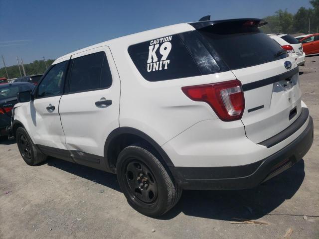 1FM5K8AR3JGB34677 - 2018 FORD EXPLORER POLICE INTERCEPTOR 白色 照片 2