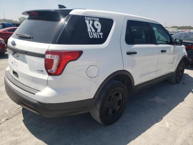 1FM5K8AR3JGB34677 - 2018 FORD EXPLORER POLICE INTERCEPTOR 白色 照片 3