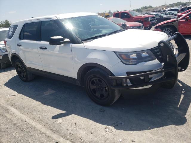 1FM5K8AR3JGB34677 - 2018 FORD EXPLORER POLICE INTERCEPTOR 白色 照片 4