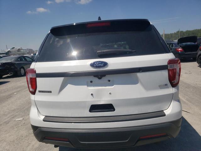 1FM5K8AR3JGB34677 - 2018 FORD EXPLORER POLICE INTERCEPTOR 白色 照片 6