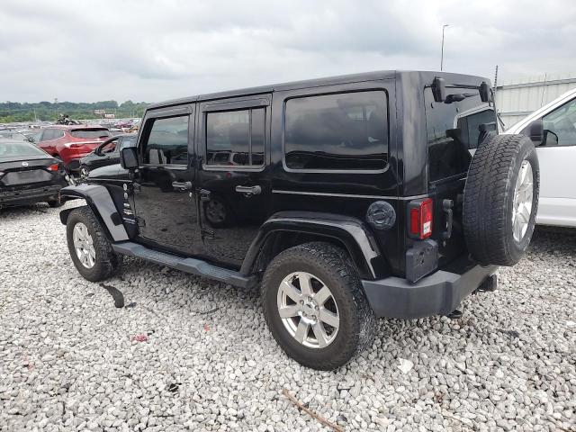 1C4BJWEG3FL762308 - 2015 JEEP WRANGLER U SAHARA შავი ფოტო 2
