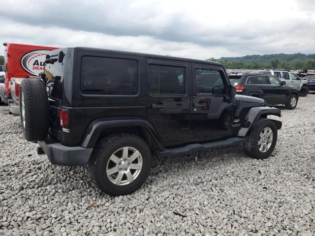 1C4BJWEG3FL762308 - 2015 JEEP WRANGLER U SAHARA შავი ფოტო 3