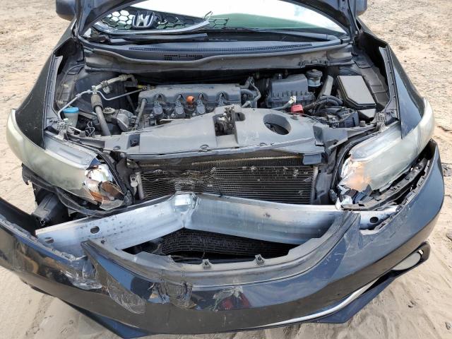 19XFB2F97DE013783 - 2013 HONDA CIVIC EXL BLACK photo 11