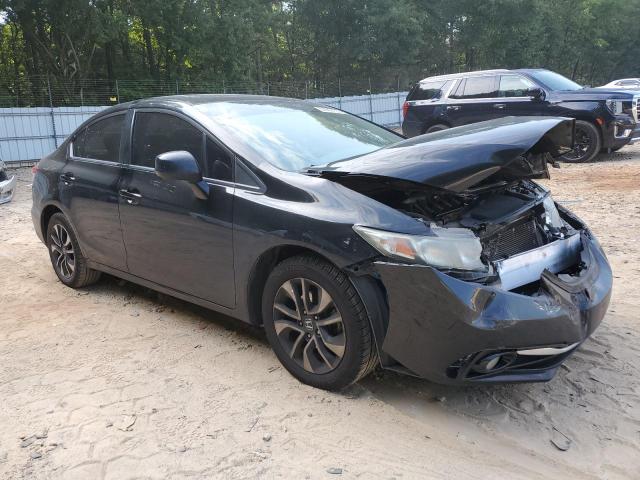 19XFB2F97DE013783 - 2013 HONDA CIVIC EXL BLACK photo 4
