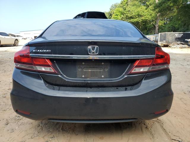 19XFB2F97DE013783 - 2013 HONDA CIVIC EXL BLACK photo 6
