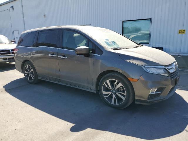 5FNRL6H92JB022914 - 2018 HONDA ODYSSEY ELITE GRAY photo 4