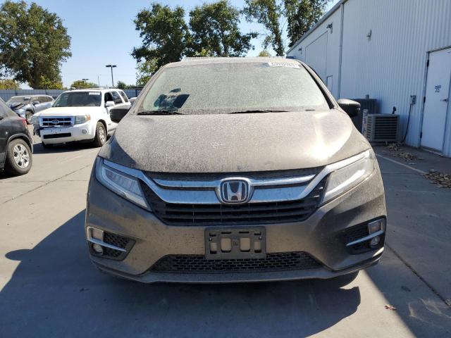 5FNRL6H92JB022914 - 2018 HONDA ODYSSEY ELITE GRAY photo 5