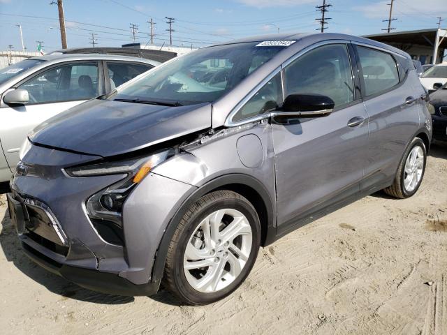 1G1FW6S01P4115498 - 2023 CHEVROLET BOLT EV 1LT GRAY photo 1