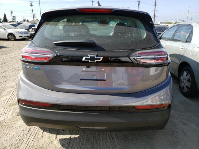 1G1FW6S01P4115498 - 2023 CHEVROLET BOLT EV 1LT GRAY photo 6