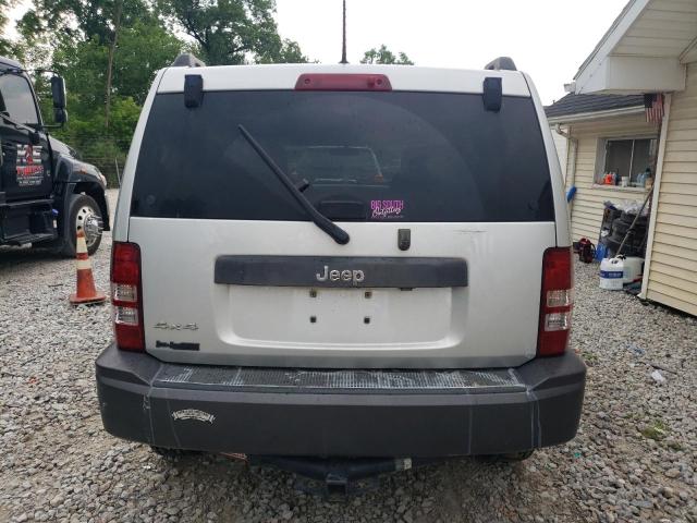 1J4PN3GK8AW180779 - 2010 JEEP LIBERTY RENEGADE SILVER photo 6