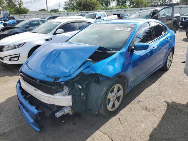 1C3CDFBB8FD415091 - 2015 DODGE DART SXT BLUE photo 1