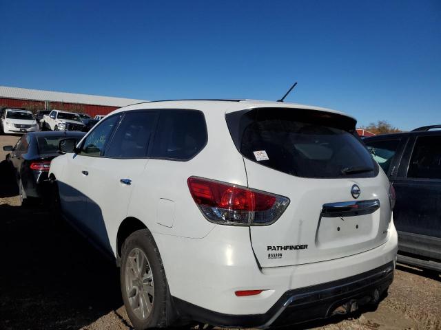 5N1AR2MM8EC686535 - 2014 NISSAN PATHFINDER S WHITE photo 3