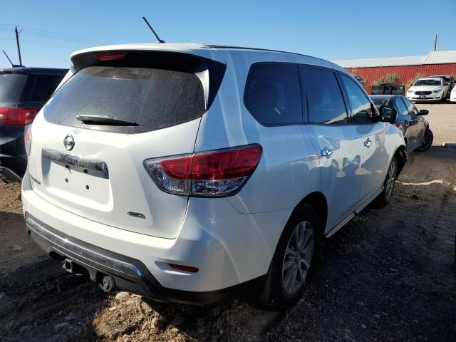 5N1AR2MM8EC686535 - 2014 NISSAN PATHFINDER S WHITE photo 4