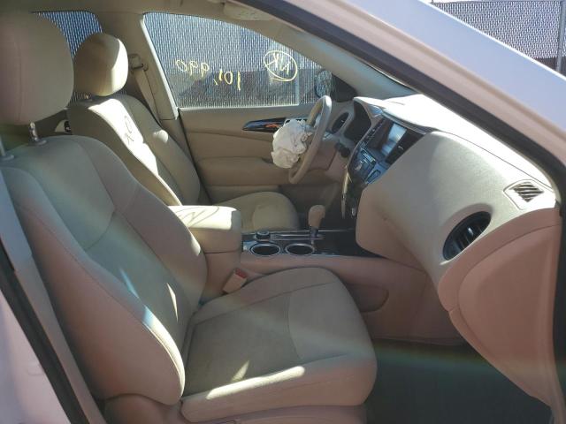5N1AR2MM8EC686535 - 2014 NISSAN PATHFINDER S WHITE photo 5