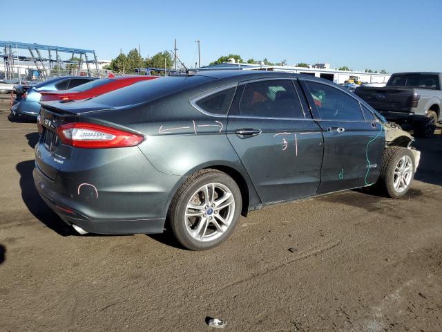 3FA6P0RU3GR132522 - 2016 FORD FUSION TITANIUM HEV GRAY photo 3