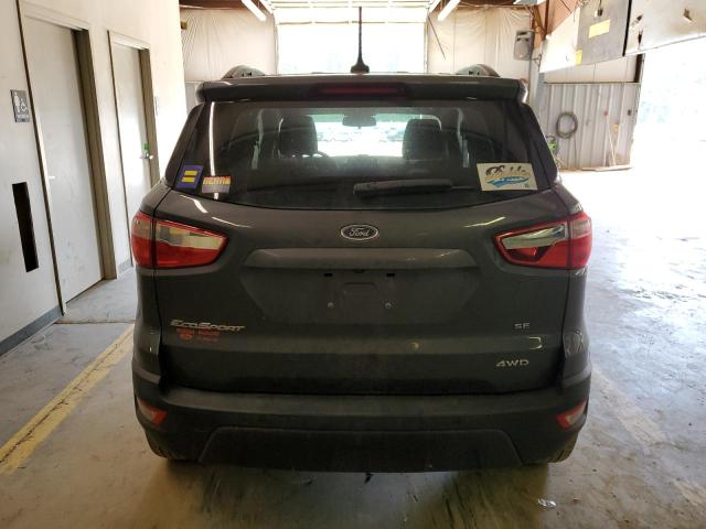 MAJ6S3GL6LC342325 - 2020 FORD ECOSPORT SE GRAY photo 6