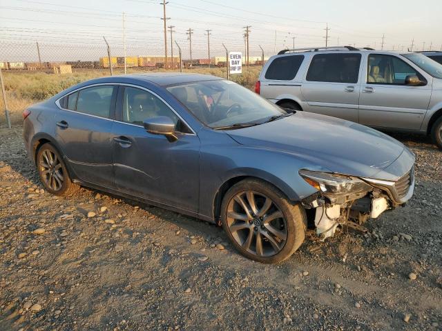 JM1GL1W53H1132769 - 2017 MAZDA 6 GRAND TOURING GRAY photo 4