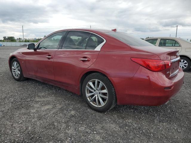 JN1BV7AR6EM681395 - 2014 INFINITI Q50 BASE Qırmızı foto 2