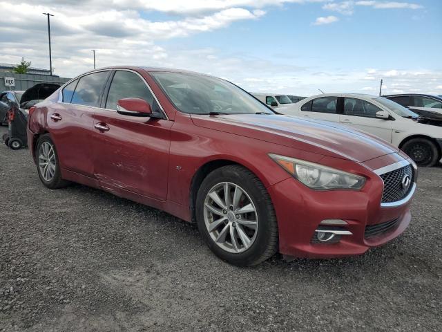JN1BV7AR6EM681395 - 2014 INFINITI Q50 BASE Qırmızı foto 4