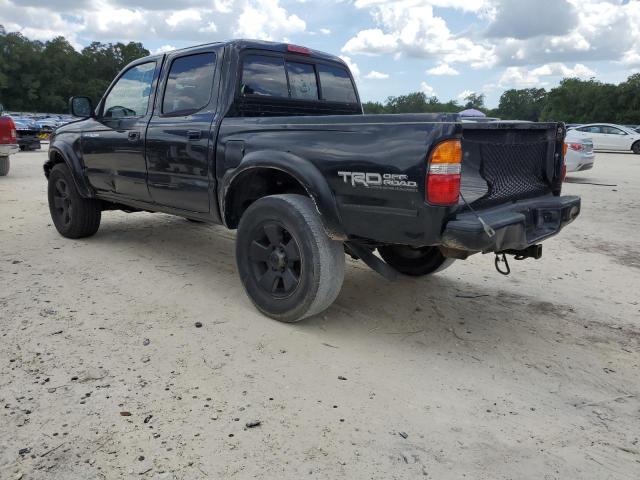 5TEGN92N82Z093611 - 2002 TOYOTA TACOMA DOUBLE CAB PRERUNNER BLACK photo 2