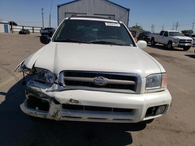 JN8DR07Y41W528713 - 2001 NISSAN PATHFINDER LE WHITE photo 5