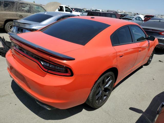 2C3CDXBG2NH189861 - 2022 DODGE CHARGER SXT ORANGE photo 3