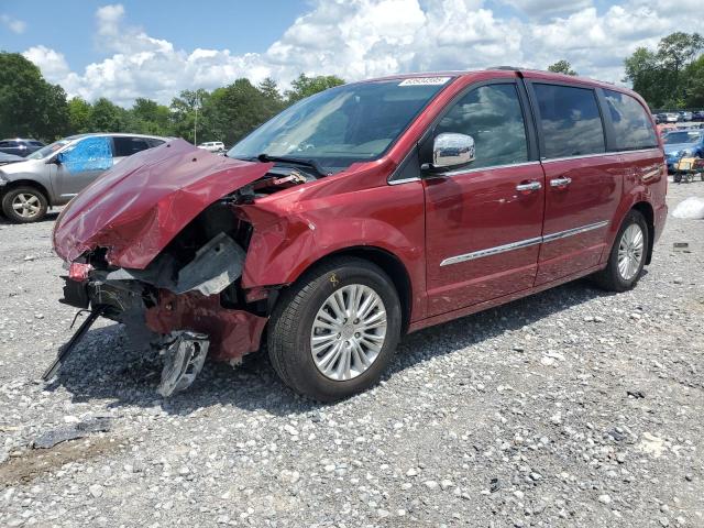 2C4RC1CG3CR119779 - 2012 CHRYSLER TOWN & COU TOURING L BURGUNDY photo 1