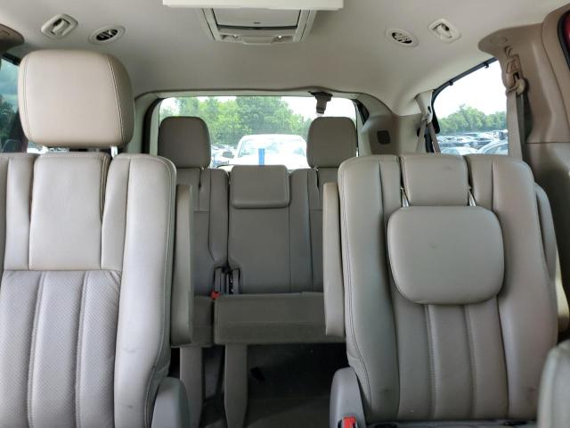 2C4RC1CG3CR119779 - 2012 CHRYSLER TOWN & COU TOURING L BURGUNDY photo 10