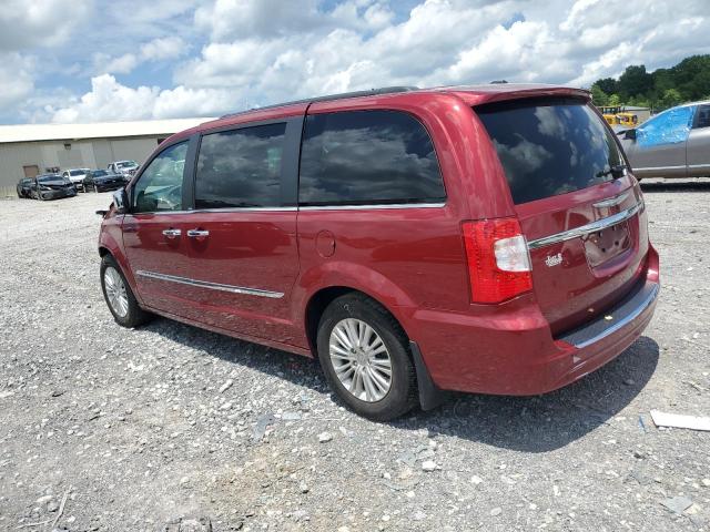 2C4RC1CG3CR119779 - 2012 CHRYSLER TOWN & COU TOURING L BURGUNDY photo 2