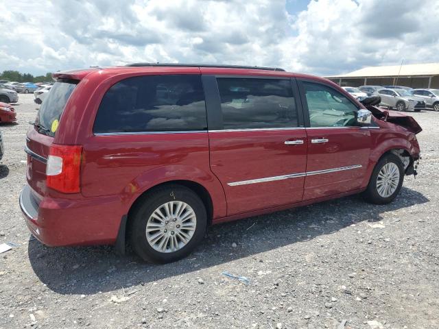 2C4RC1CG3CR119779 - 2012 CHRYSLER TOWN & COU TOURING L BURGUNDY photo 3