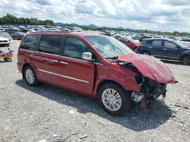 2C4RC1CG3CR119779 - 2012 CHRYSLER TOWN & COU TOURING L BURGUNDY photo 4