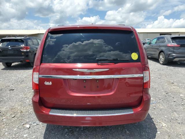 2C4RC1CG3CR119779 - 2012 CHRYSLER TOWN & COU TOURING L BURGUNDY photo 6