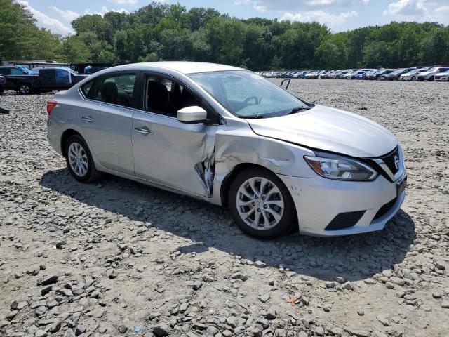 3N1AB7APXKY340206 - 2019 NISSAN SENTRA S SILVER photo 4