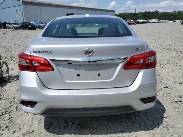 3N1AB7APXKY340206 - 2019 NISSAN SENTRA S SILVER photo 6