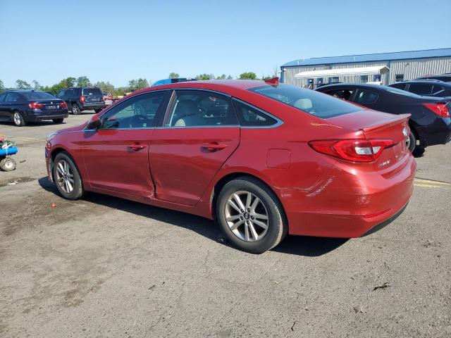 5NPE24AF0HH569536 - 2017 HYUNDAI SONATA SE RED photo 2