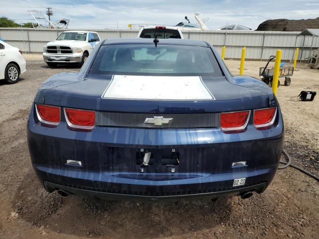 2G1FB1EV3A9192366 - 2010 CHEVROLET CAMARO LT BLUE photo 6