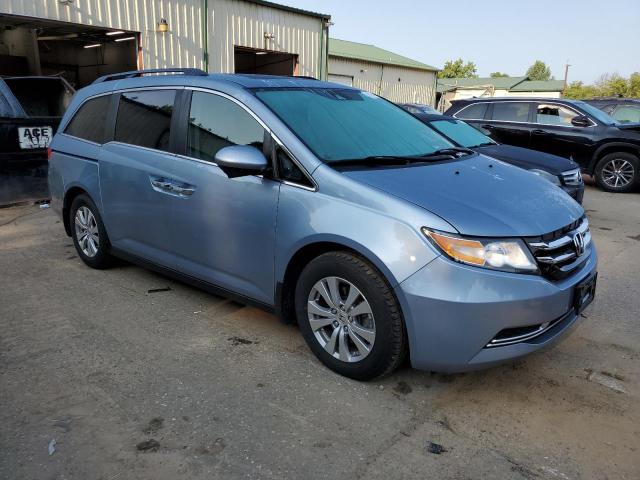 5FNRL5H69EB068343 - 2014 HONDA ODYSSEY EXL BLUE photo 4